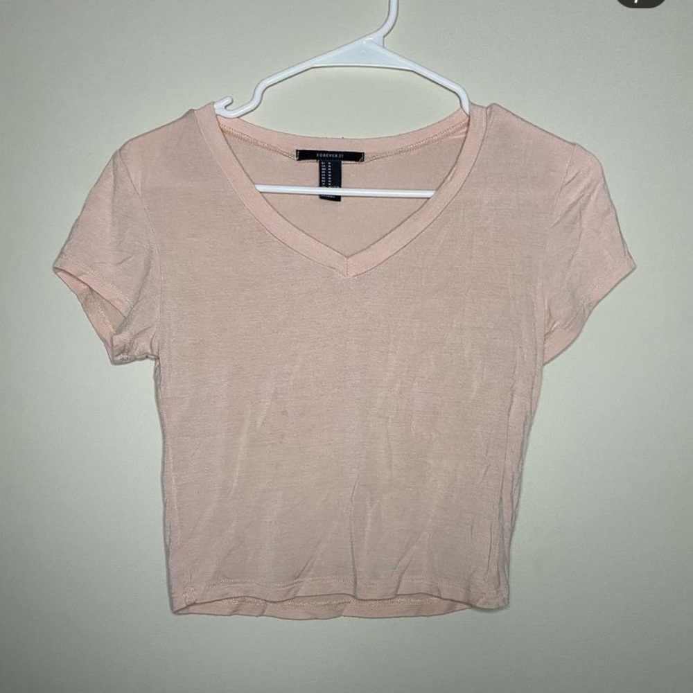Peach croptop